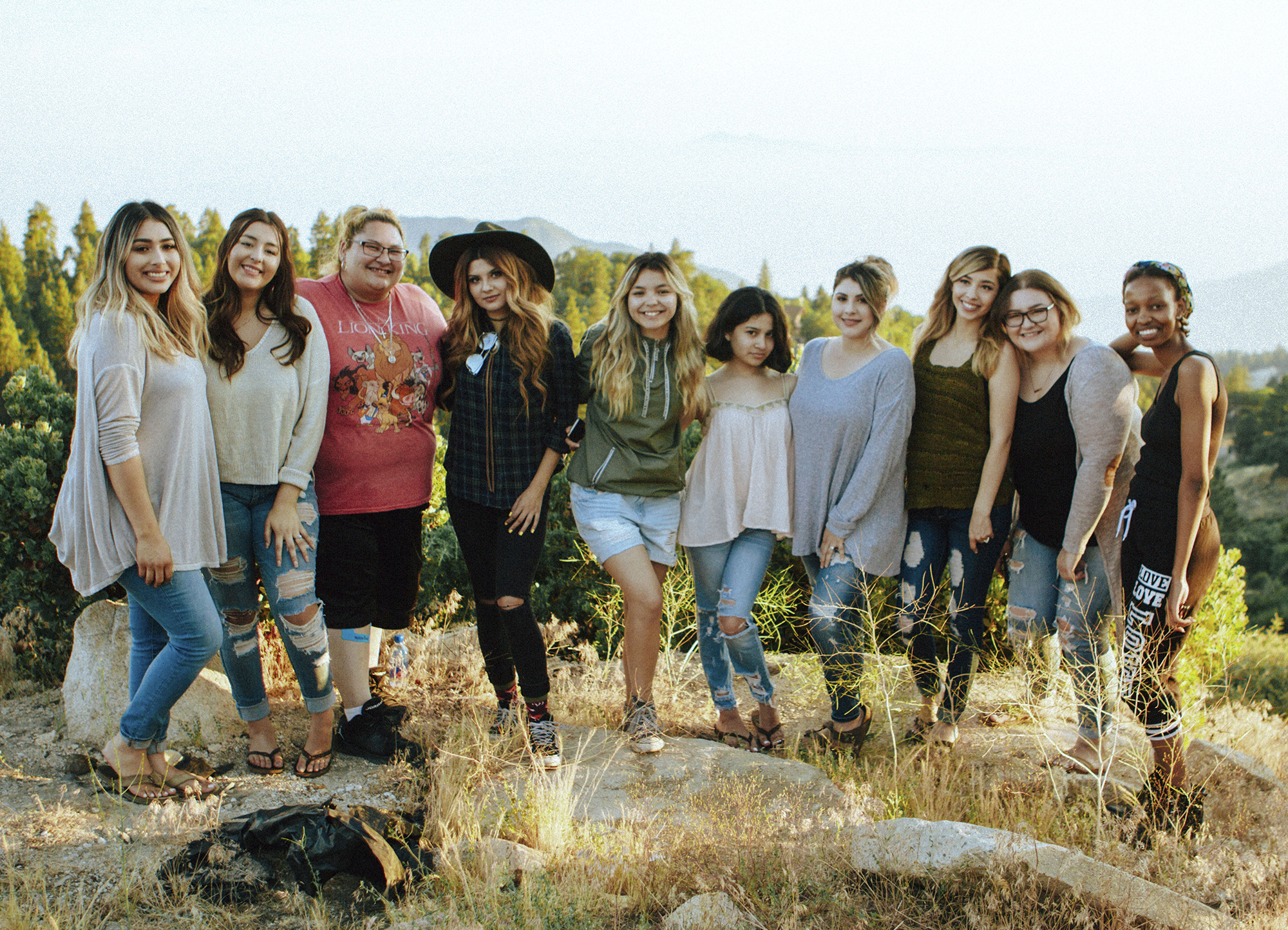 group photo of women